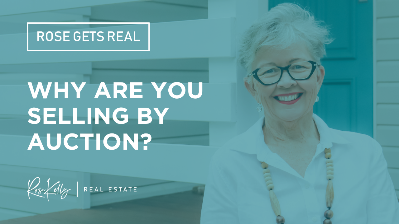 Rose Gets Real - Why Are You Selling By Auction?